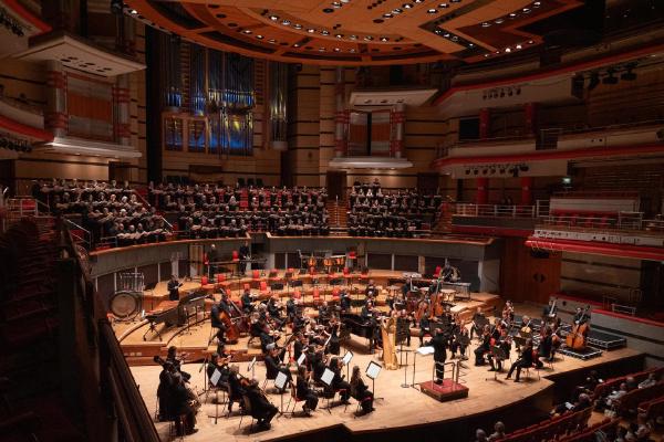 Performing at the University of Birmingham